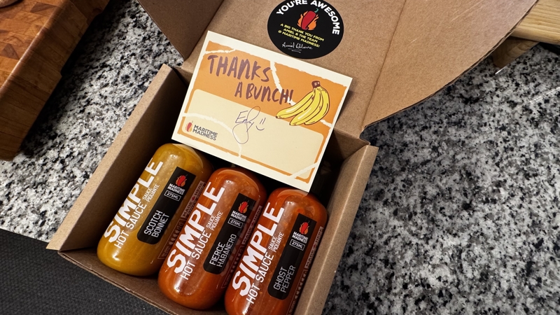 Cold day, hot sauce Cold day, hot sauce